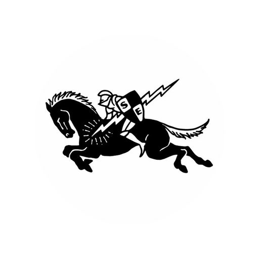 Stalwart Electric knight charging with a lightning lance